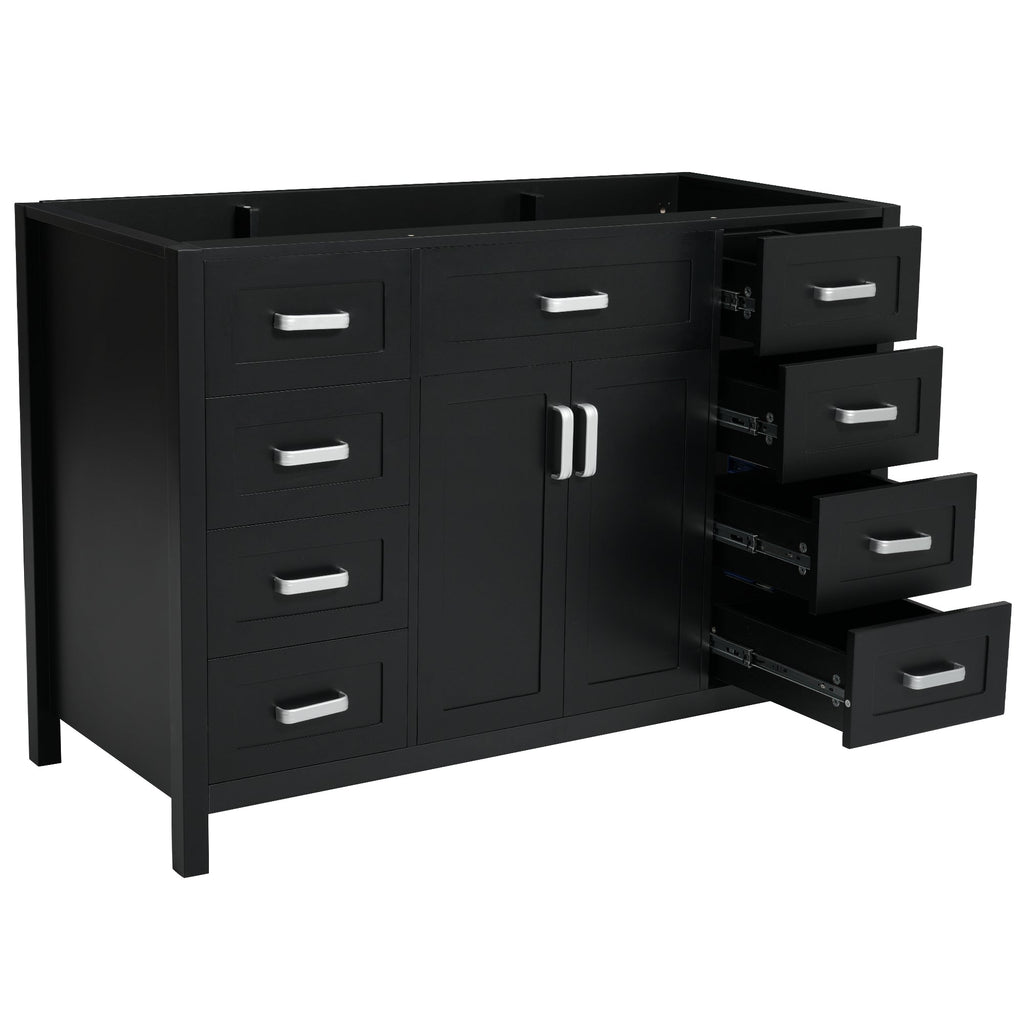 47" Bathroom Vanity without Sink, Cabinet Only