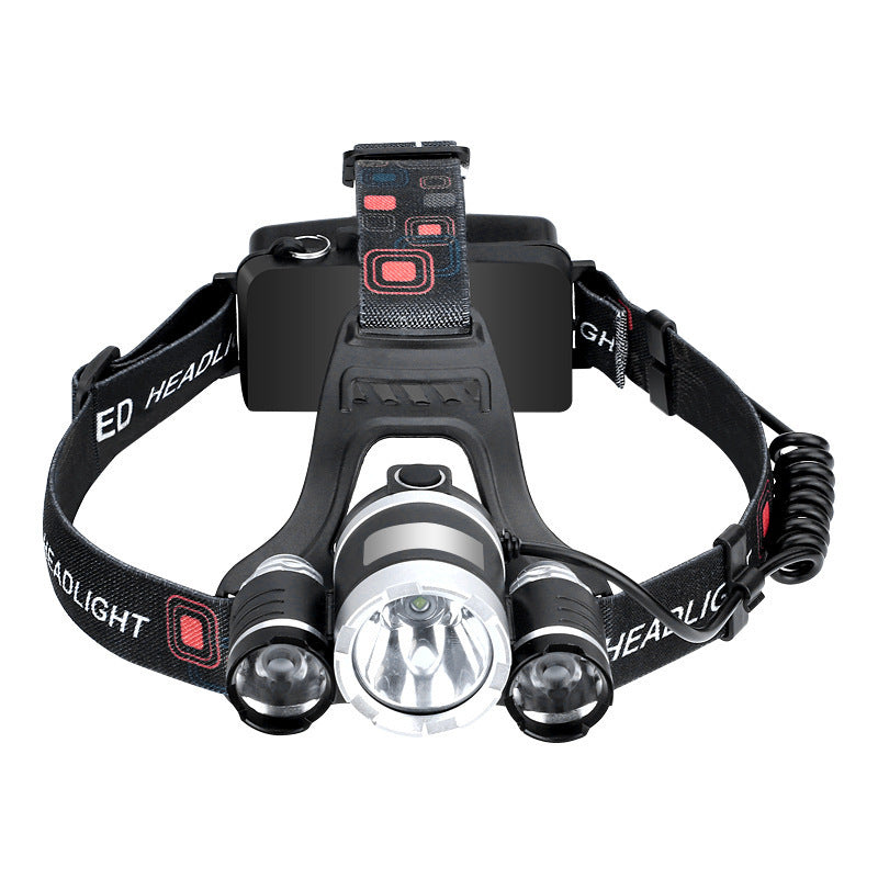 LED Outdoor Lighting Charging 20W High-power Induction T6 Light