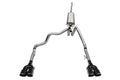 CORSA Performance Corsa 19-23 GMC Sierra 1500 Cat-Back Dual Rear Exit with Twin 4in Black Powder Coat Pro-Series Tips 21202BPC