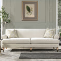 Alana 88" Lawson Two-Cushion Tightback Sofa, French