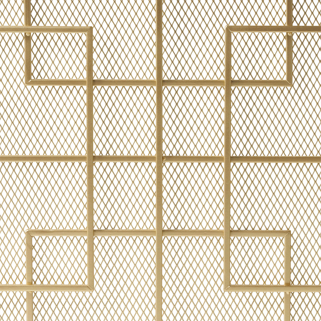 Dorothy Modern Iron Fire Screen