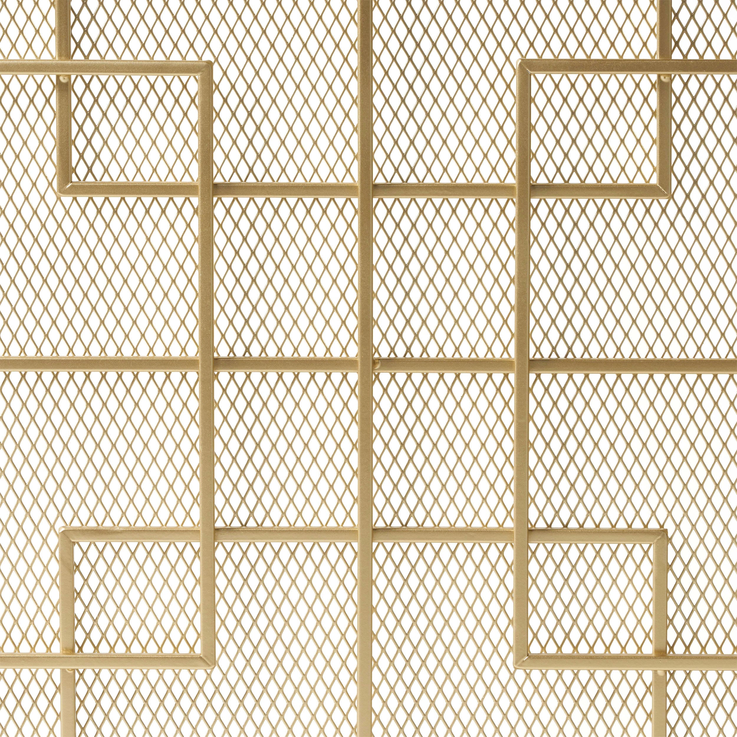 Dorothy Modern Iron Fire Screen