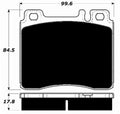 Porterfield Brake Pads for 1993 MERCEDES-BENZ 500SEC