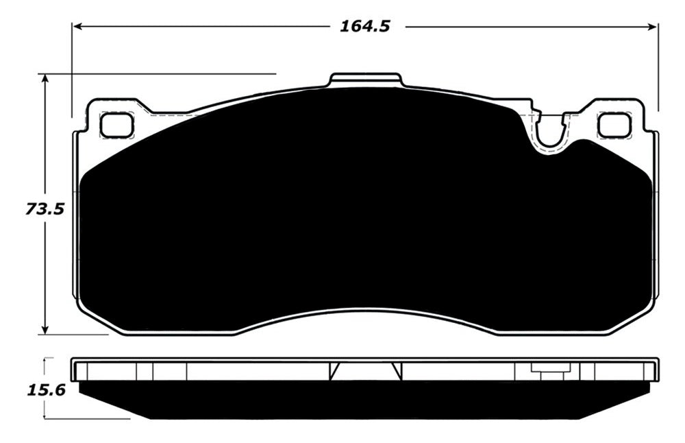 Porterfield Brake Pads for 2011 BMW 135i