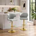 Modern Rotating Adjustable Bar Chair - Set of 2