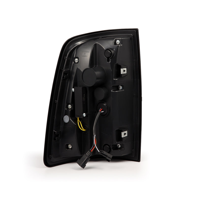 AlphaRex 09-18 Dodge Ram Luxx-Series LED Tail Lights Alpha-Black w/ Activation Light & Seq. Signal 640003 *Discontinued
