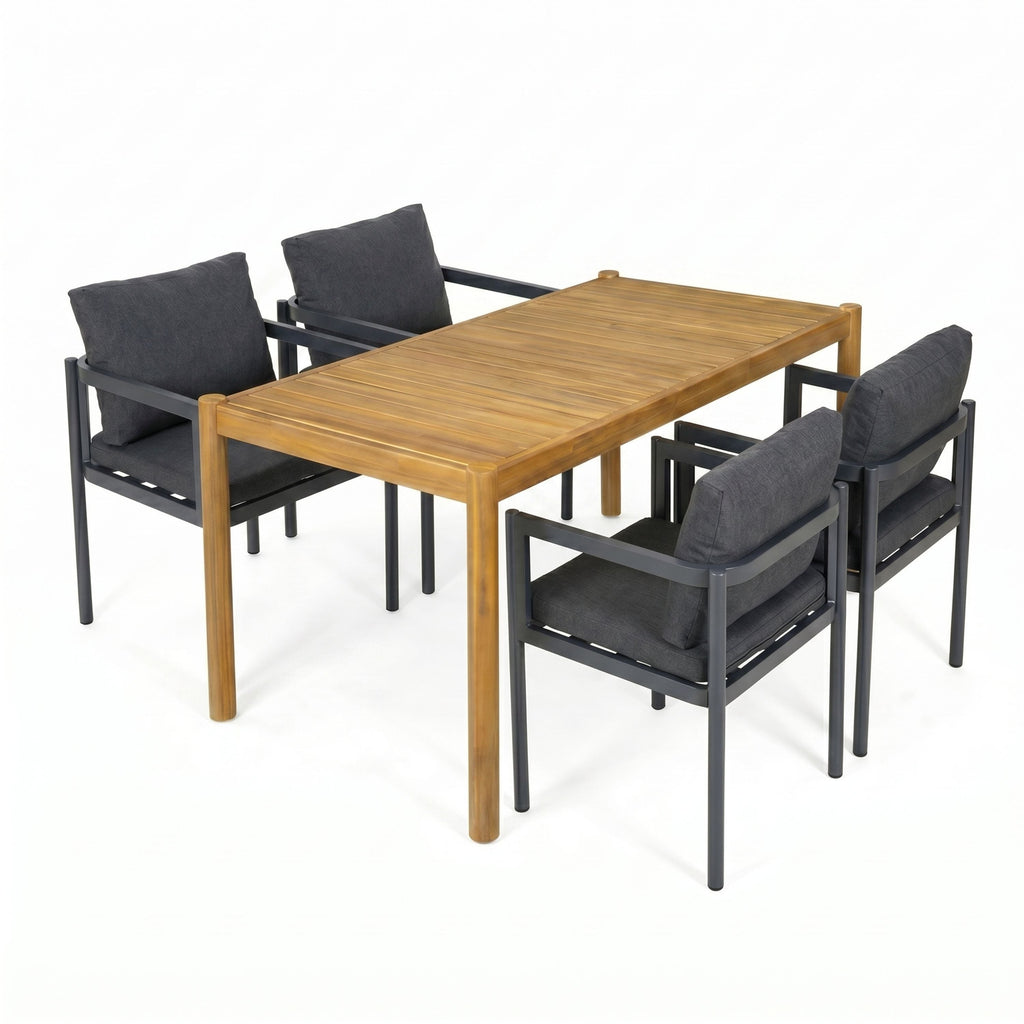 5-Piece Outdoor Patio Dining Set