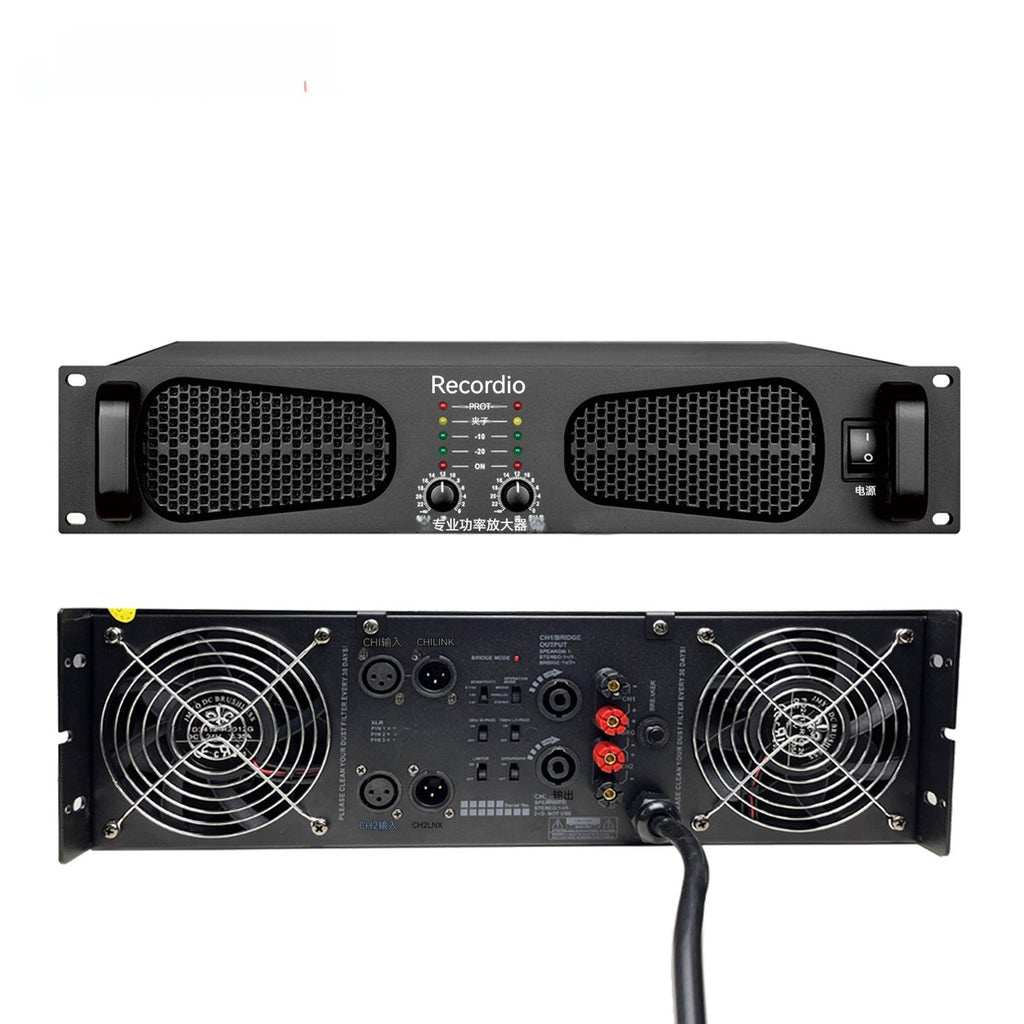 Professional Analog Power Amplifier For Stage And KTV Use