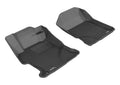 3D MAXpider 2012-2013 Honda Civic Kagu 1st Row Floormat - Black L1HD04111509