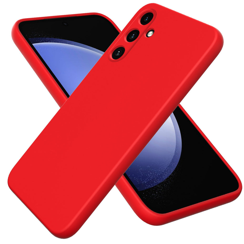 Solid-color Minimalist Soft Liquid Silicone Case