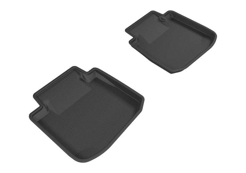 3D MAXpider 2015-2019 Subaru Legacy/Outback Kagu 2nd Row Floormats - Black L1SB01321509