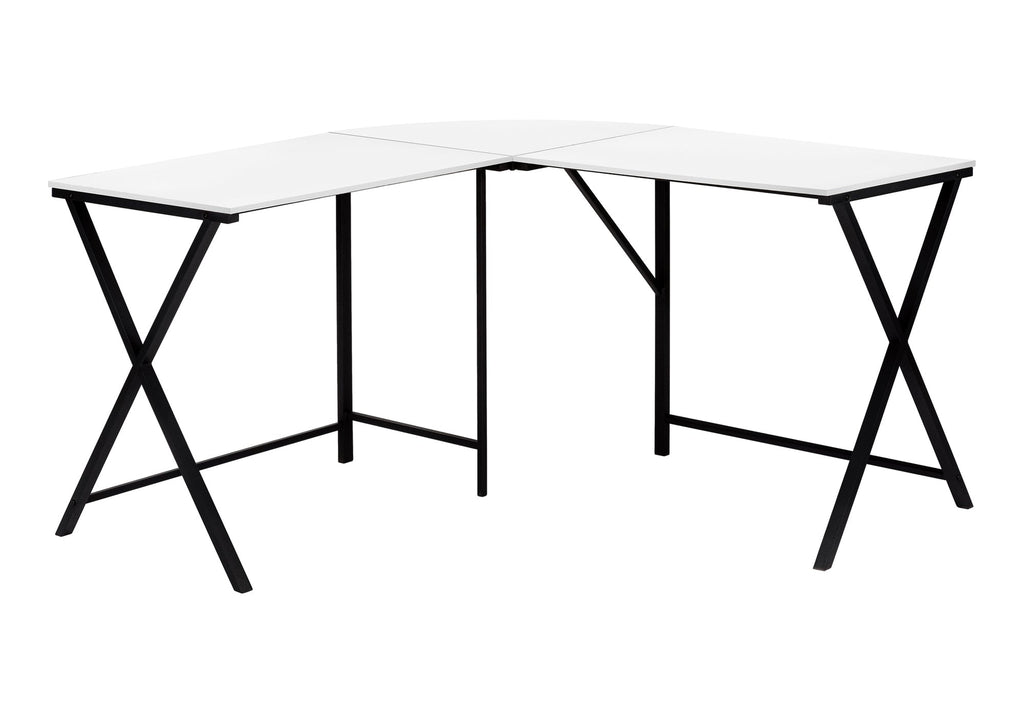 Computer Desk, Home Office, Corner, 55"l, L Shape, Work, Laptop