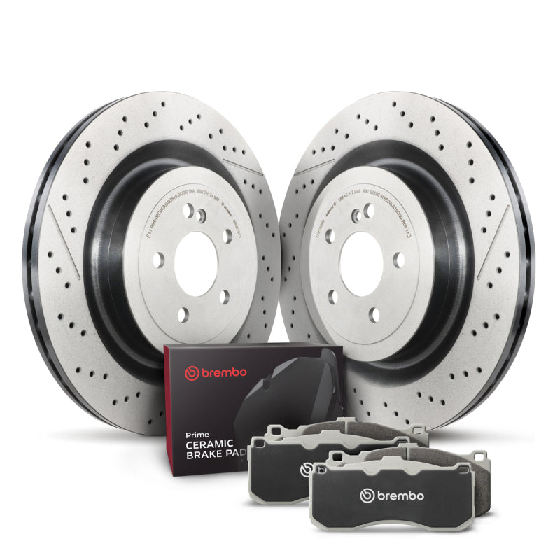 Brembo OE Front/Rear Disc Brake Kit KT00C36
