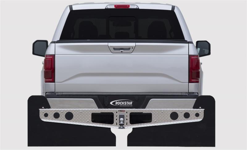 Access Rockstar 2XL 17-19 Ford F-250/F-350 Diamond Plate Finish Hitch Mounted Mud Flaps A10100722