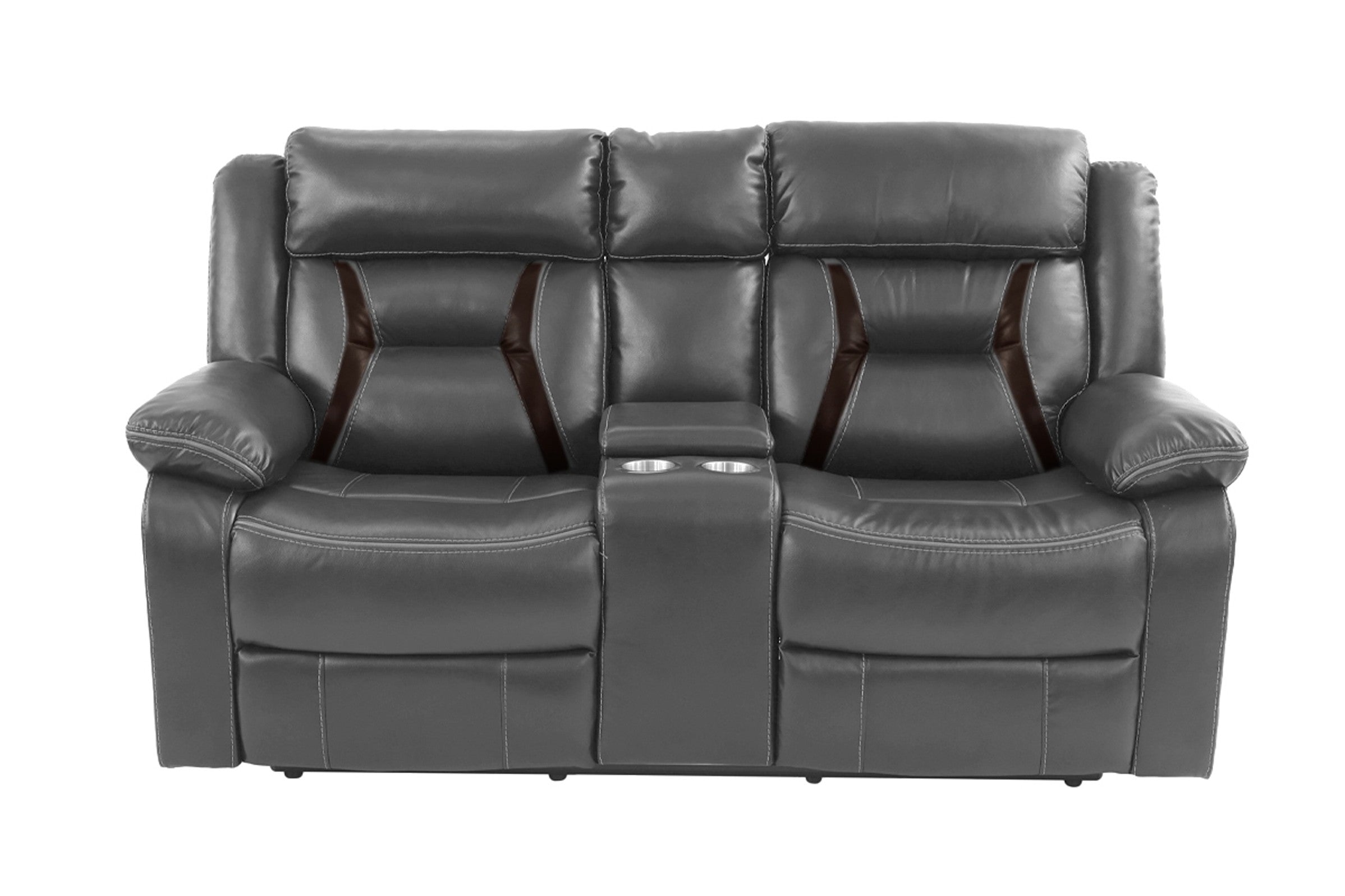 Modern Elegant 2pc Living Room Set