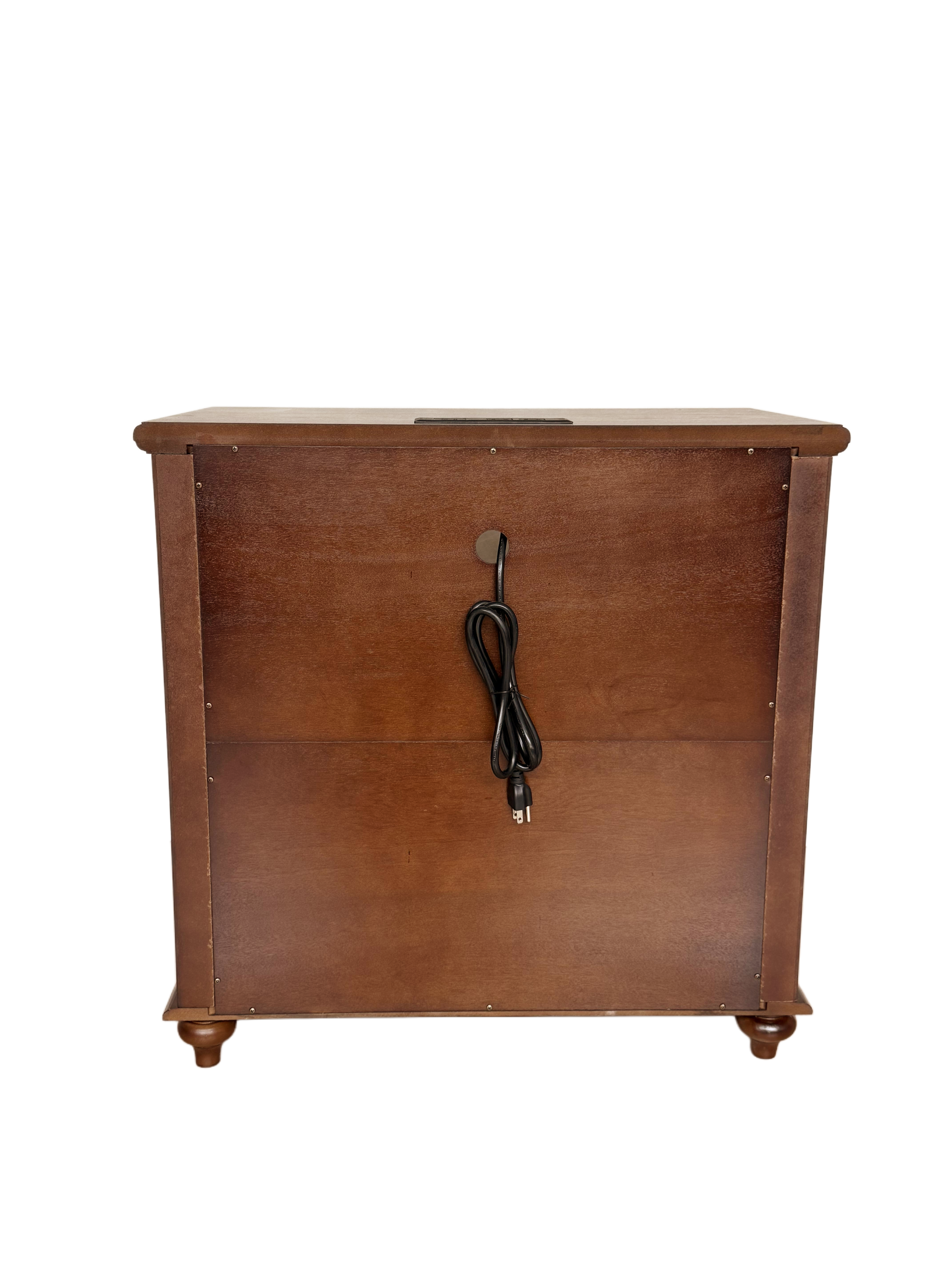 28" Nightstand with Charging Station