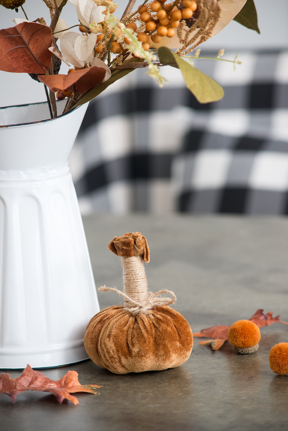 4x5.5" Sm Pumpkin Ornament, Set of 6