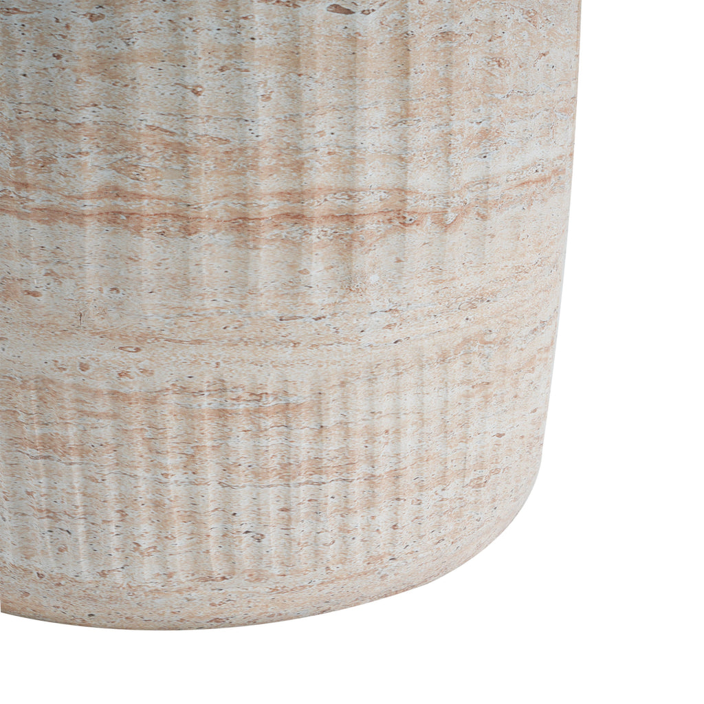 Outdoor/Indoor Lightweight Concrete Side Table