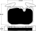 Porterfield Brake Pads for 2016 MINI Cooper w/Sport Brake Retrofit Kit