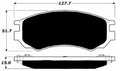 Porterfield Brake Pads for 1991 NISSAN NX Coupe 2.0L w/ABS