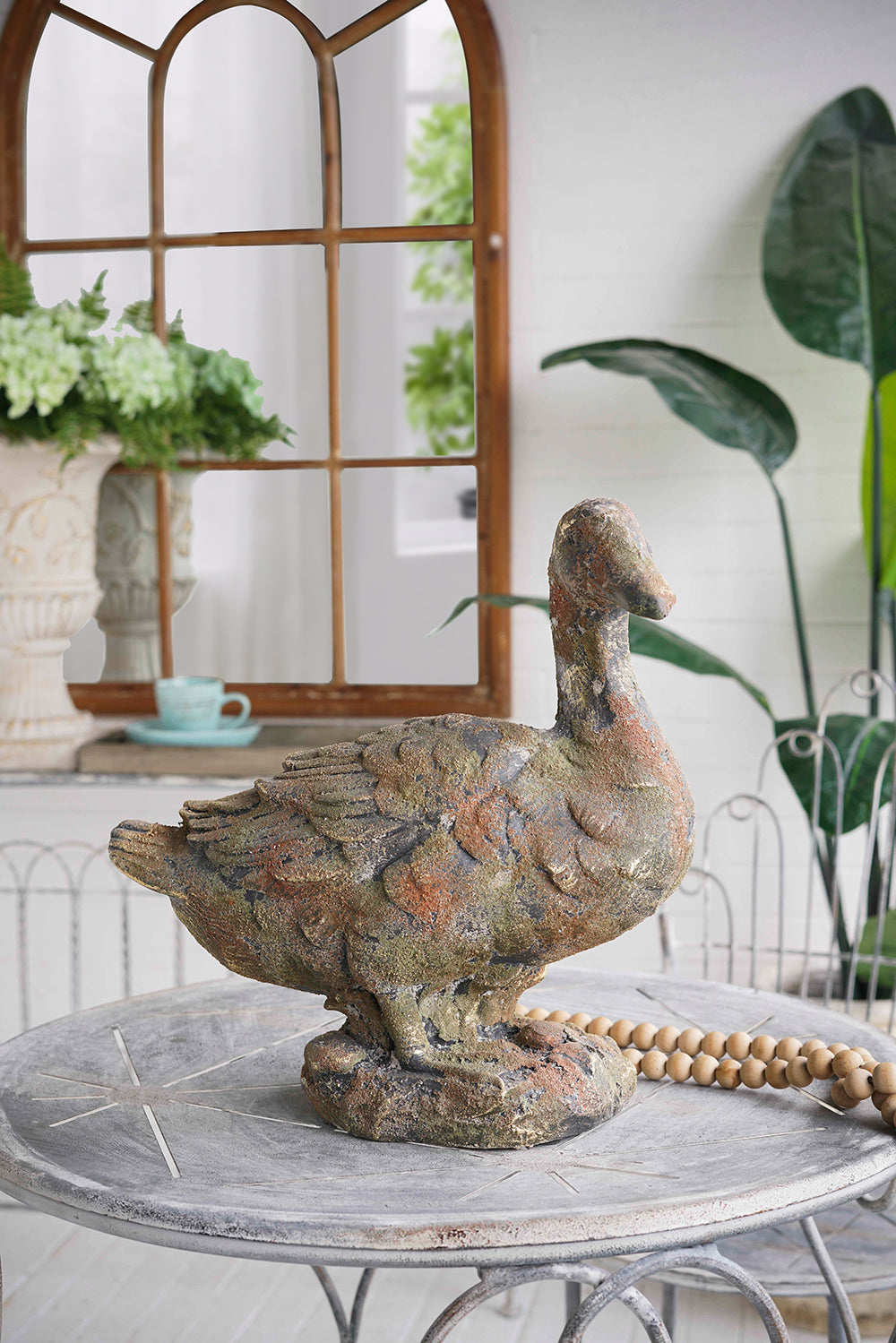 15x8.3x15" Farmhouse Duck Figurine