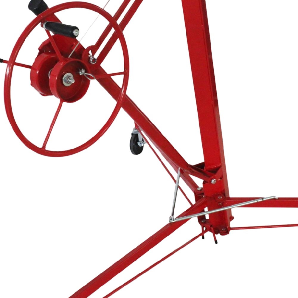 16 FT Drywall Lift Panel Rolling Hoist Jack Lifter