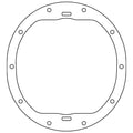 Cometic Gasket Cometic GM 8.5in .060in Fiber Differential Cover Gasket - 10 Bolt C15232FC