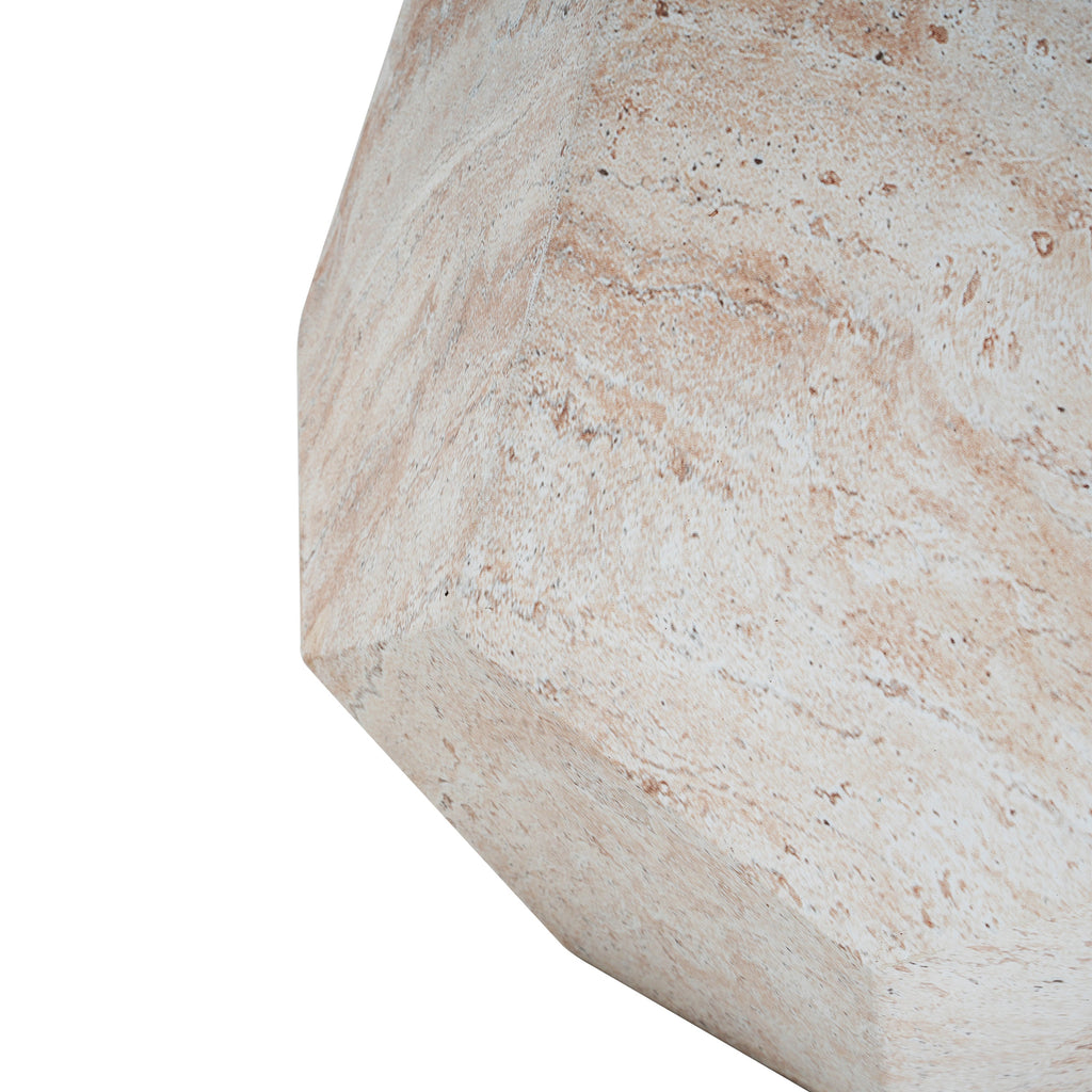 Outdoor/Indoor Lightweight Concrete Side Table