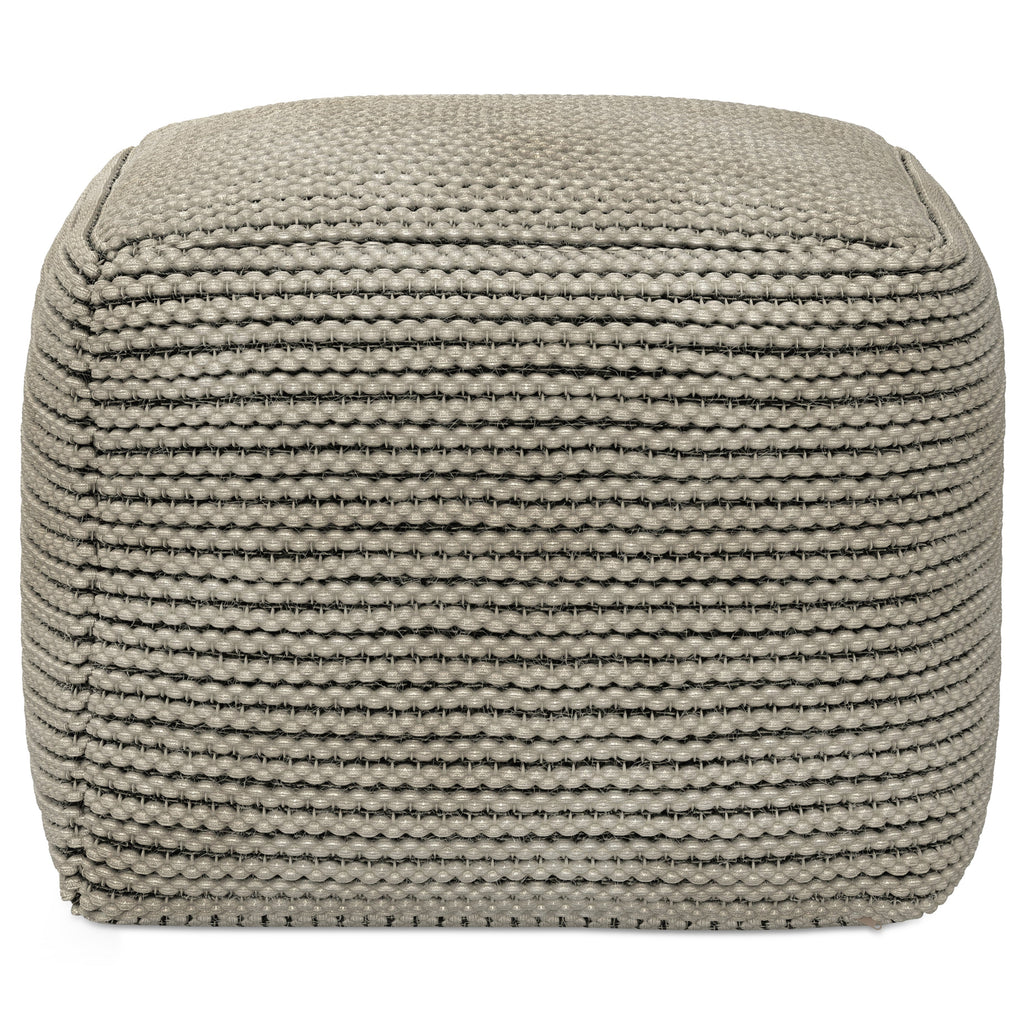 Eastmont 18 Inch Wide Square Pouf