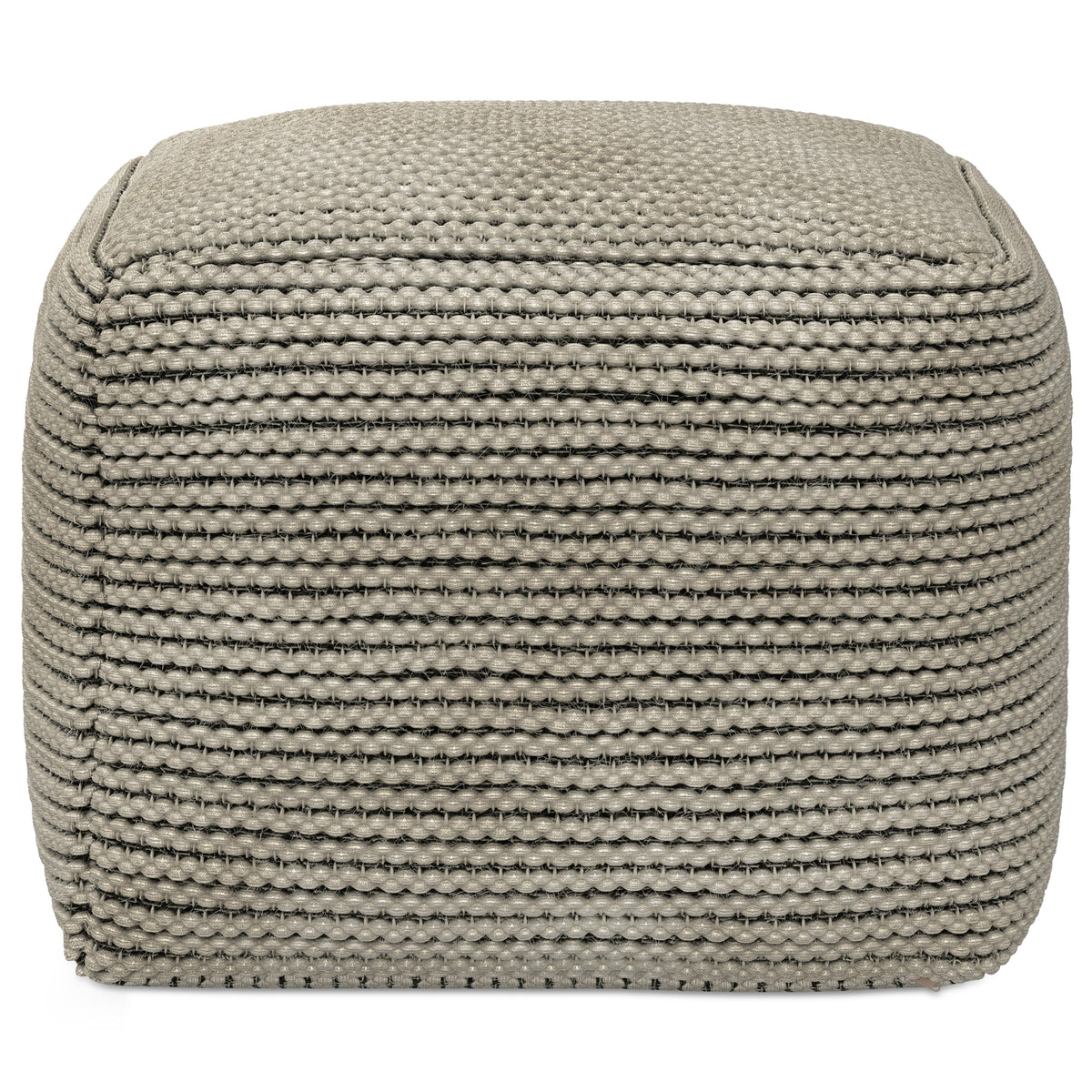 Eastmont 18 Inch Wide Square Pouf