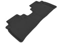 3D MAXpider 2009-2014 Nissan Murano Kagu 2nd Row Floormats - Black L1NS01821509