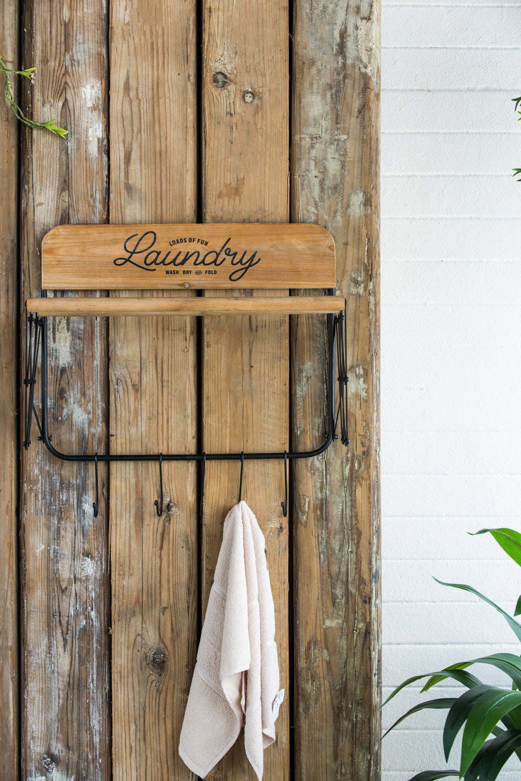 20x14x20 Laundry Rack with Accordion Design