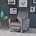 Arvin Push Back High Metal Leg Recliner