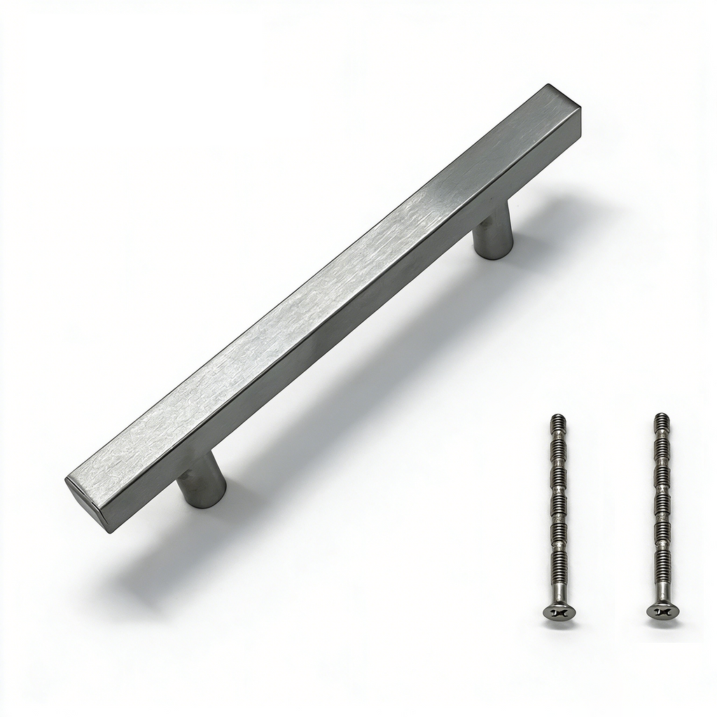 Stainless Steel Modern Cabinet Handles Drawer Pulls - 40 Pack