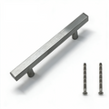 Stainless Steel Modern Cabinet Handles Drawer Pulls - 40 Pack