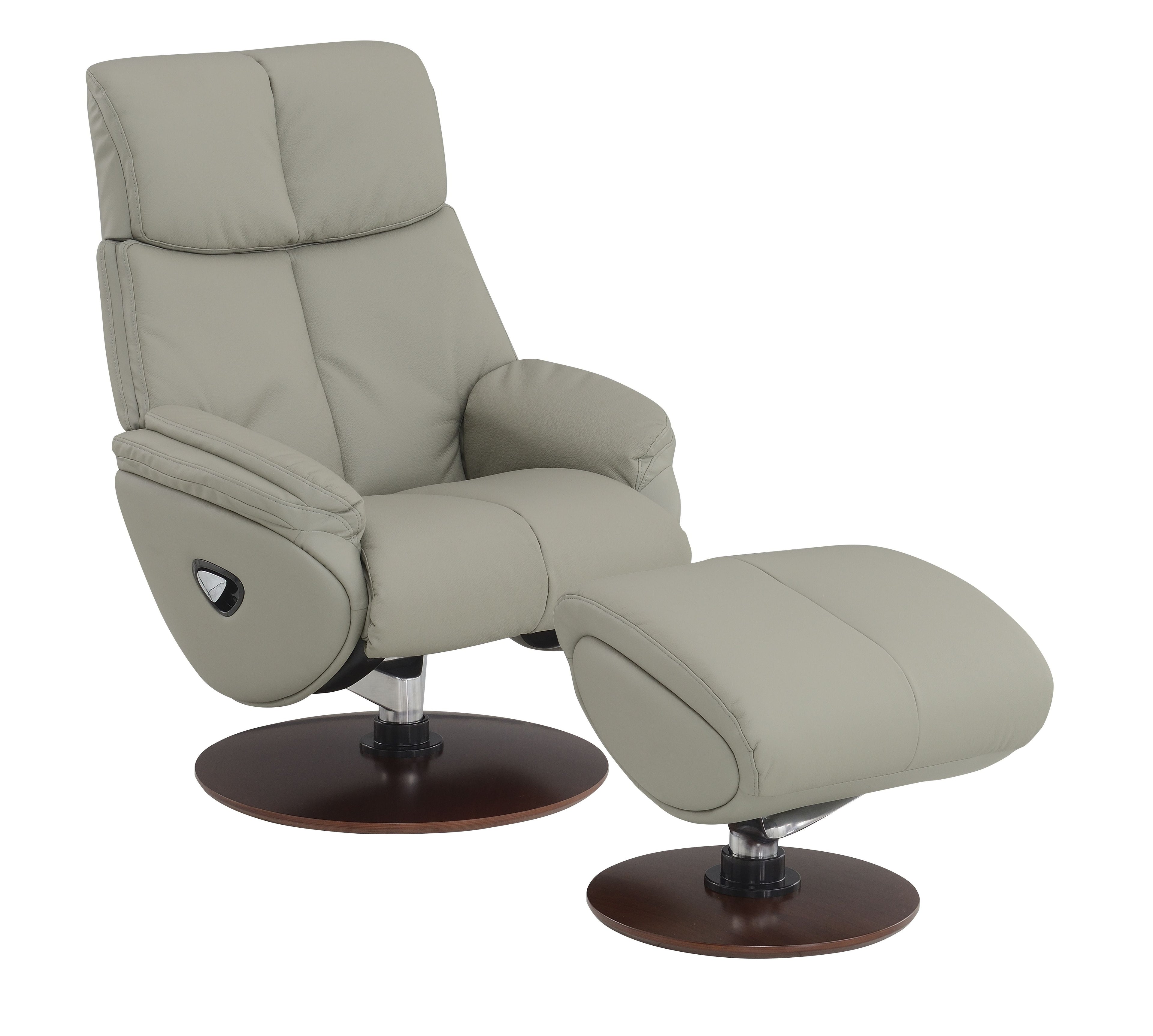 Kandoro Swivel Accent Chair with Ottoman