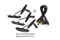 Cali Raised LED Cali Raised 14-24 Toyota 4Runner Grille Raptor LED Light Kit - Smoked CR3687
