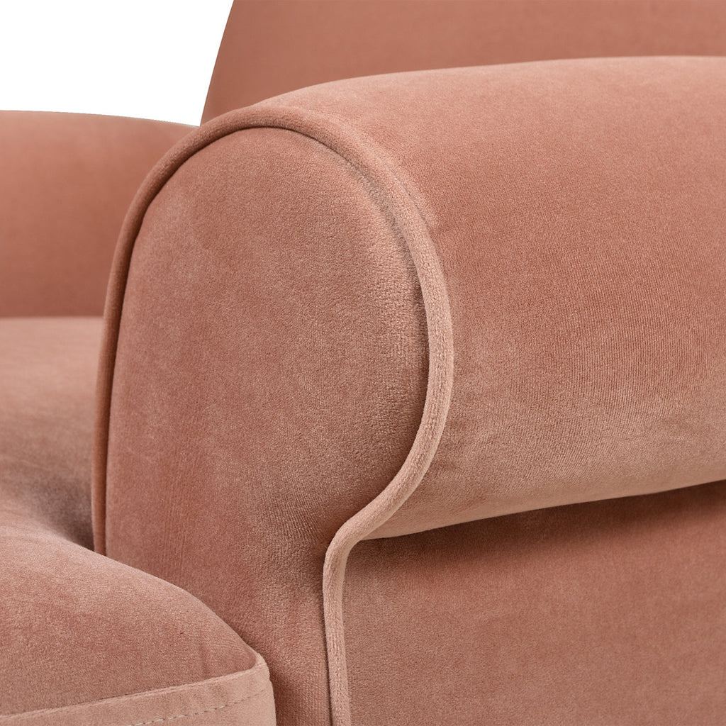 Alana 38" Lawson Accent Arm Chair - Peach