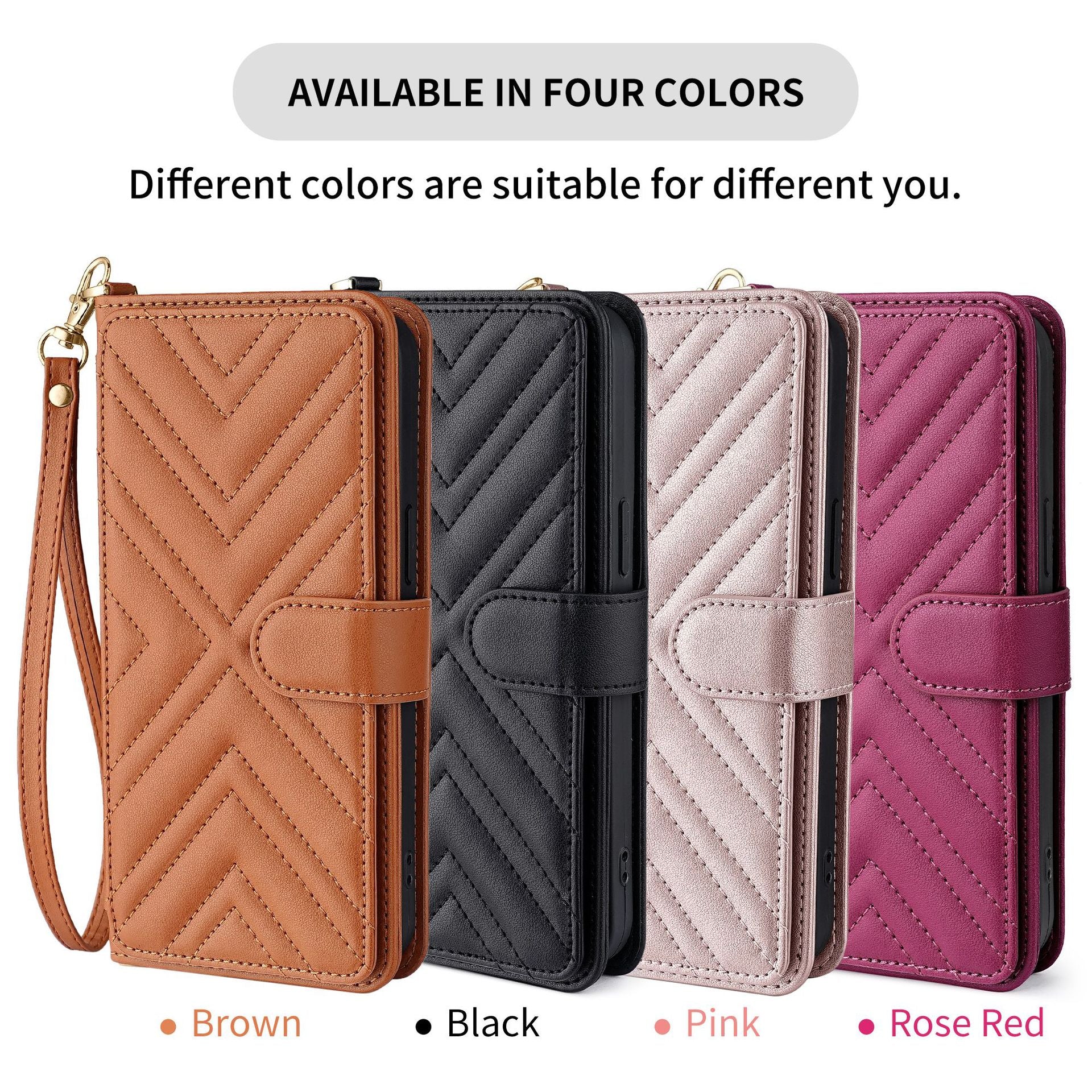 Multi-functional Card-inserting Wallet Phone Case