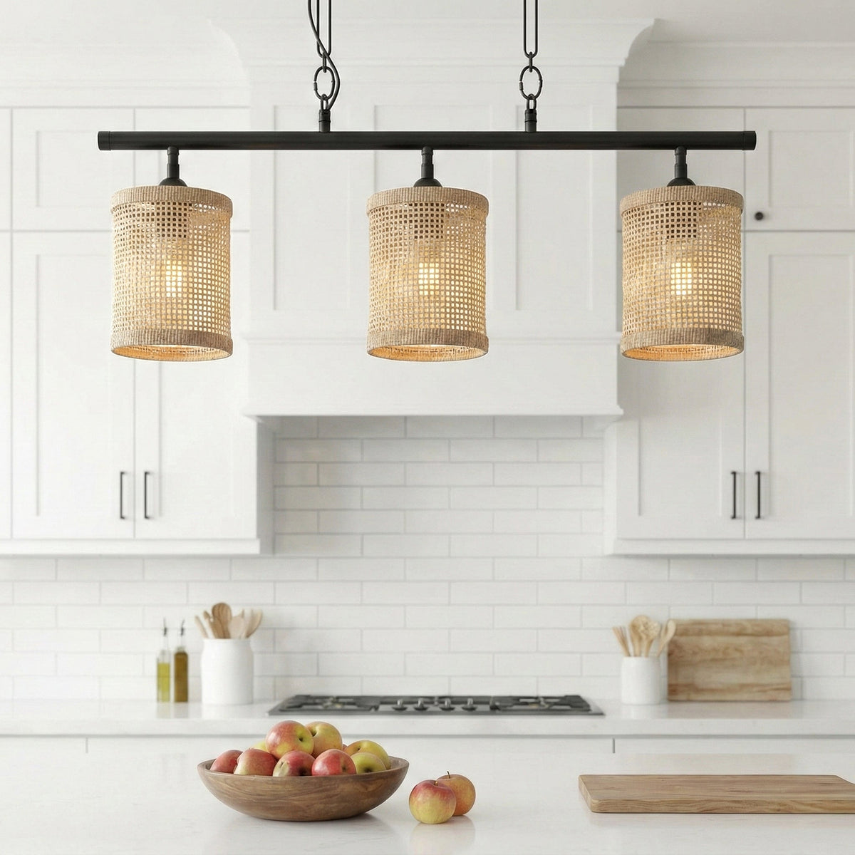 Elysian Three Lights Island Pendant Lamp