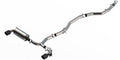 Borla 2020 Toyota Supra GR 3.0L I6 3in ATAK Catback Exhaust - Carbon Fiber Tips 140826CFBA