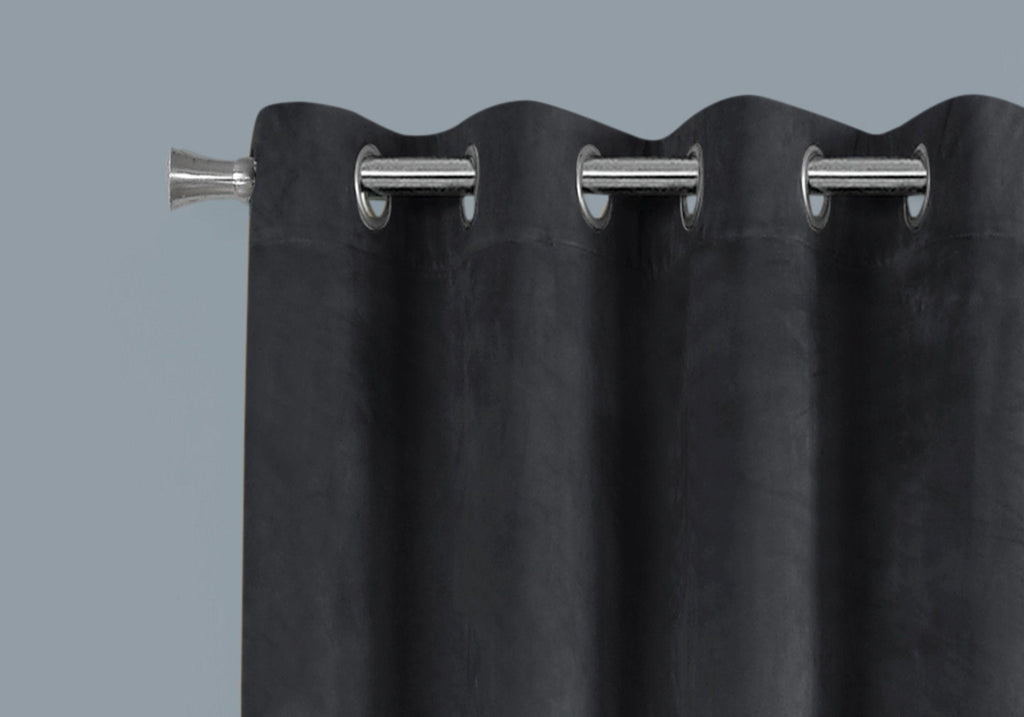 Room Darkening Grommet Curtain Panel Set (2pcs)