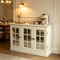 45" Wide Storage Cabinet with 3 Mirrored Acrylic Doors