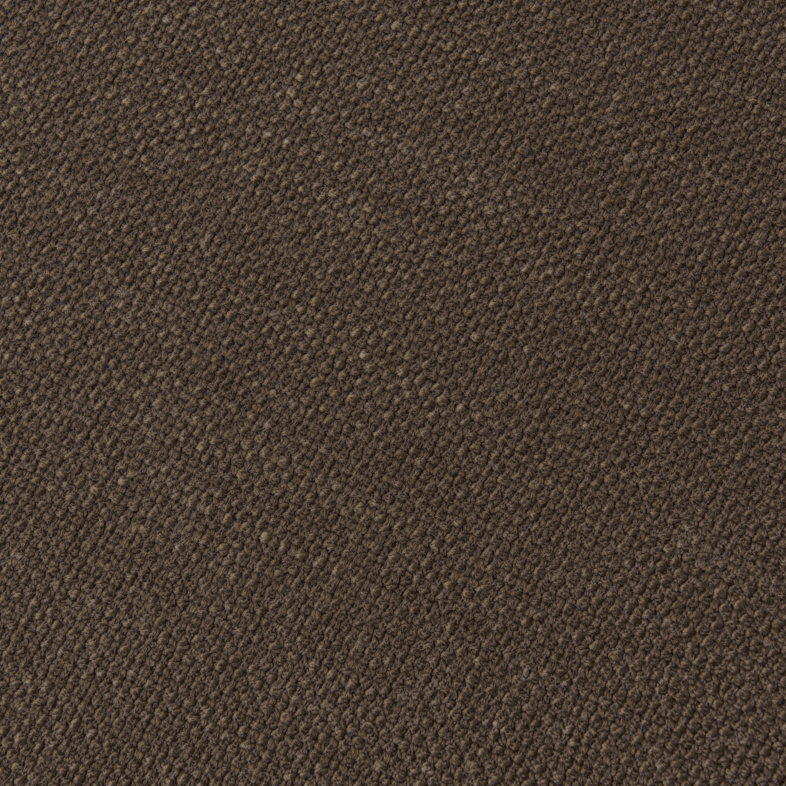 Upholstered Ottoman, Chocolate