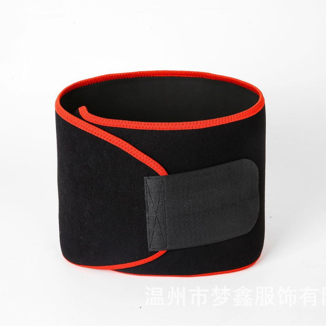 Cross-Border Best-Selling Sweat-Inducing Waist Belt, Sports Fitness Waist Support And Abdominal Belt, Adjustable Velcro Body Shaping Belt