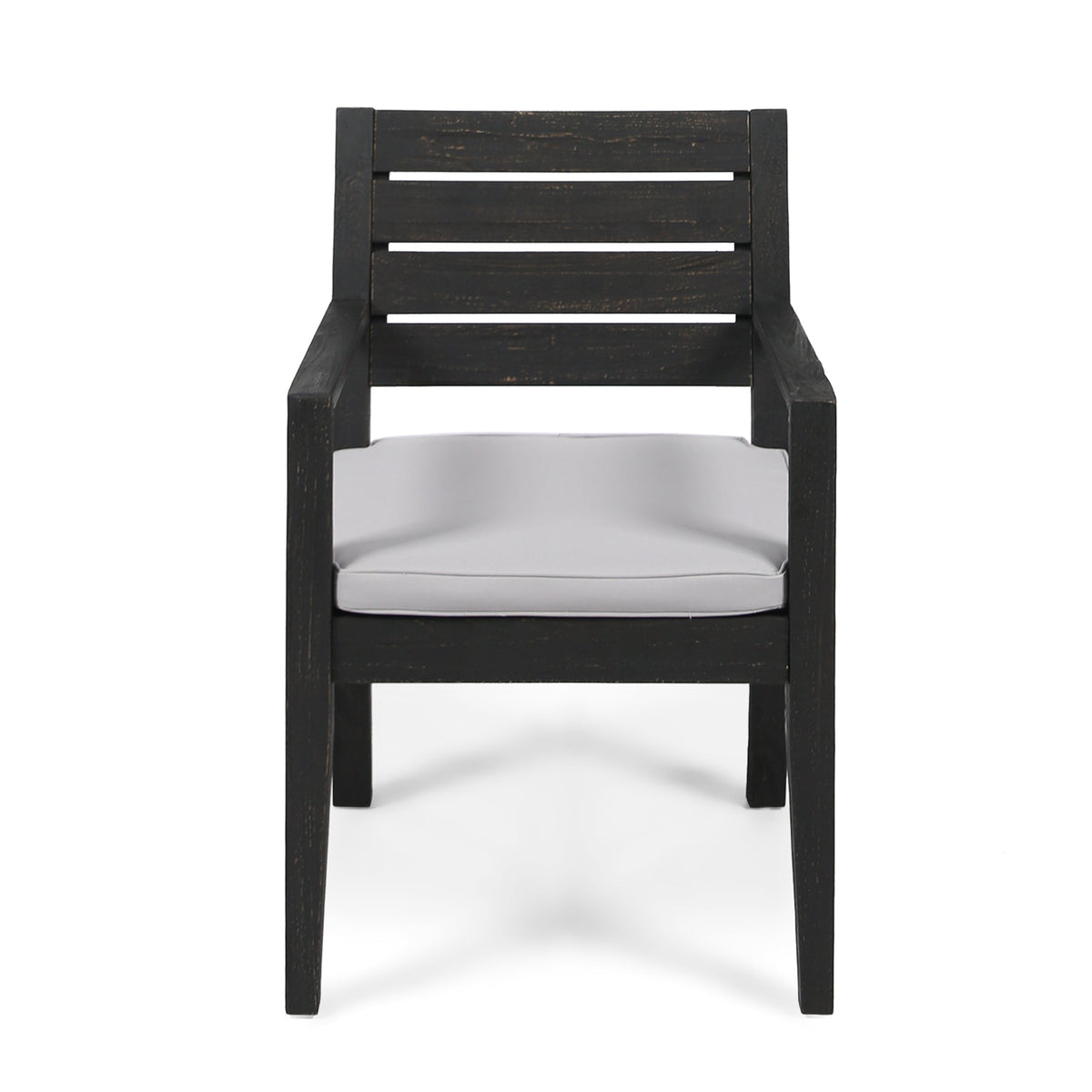 Outdoor Acacia Wood 7 Piece Expandable Dining Set