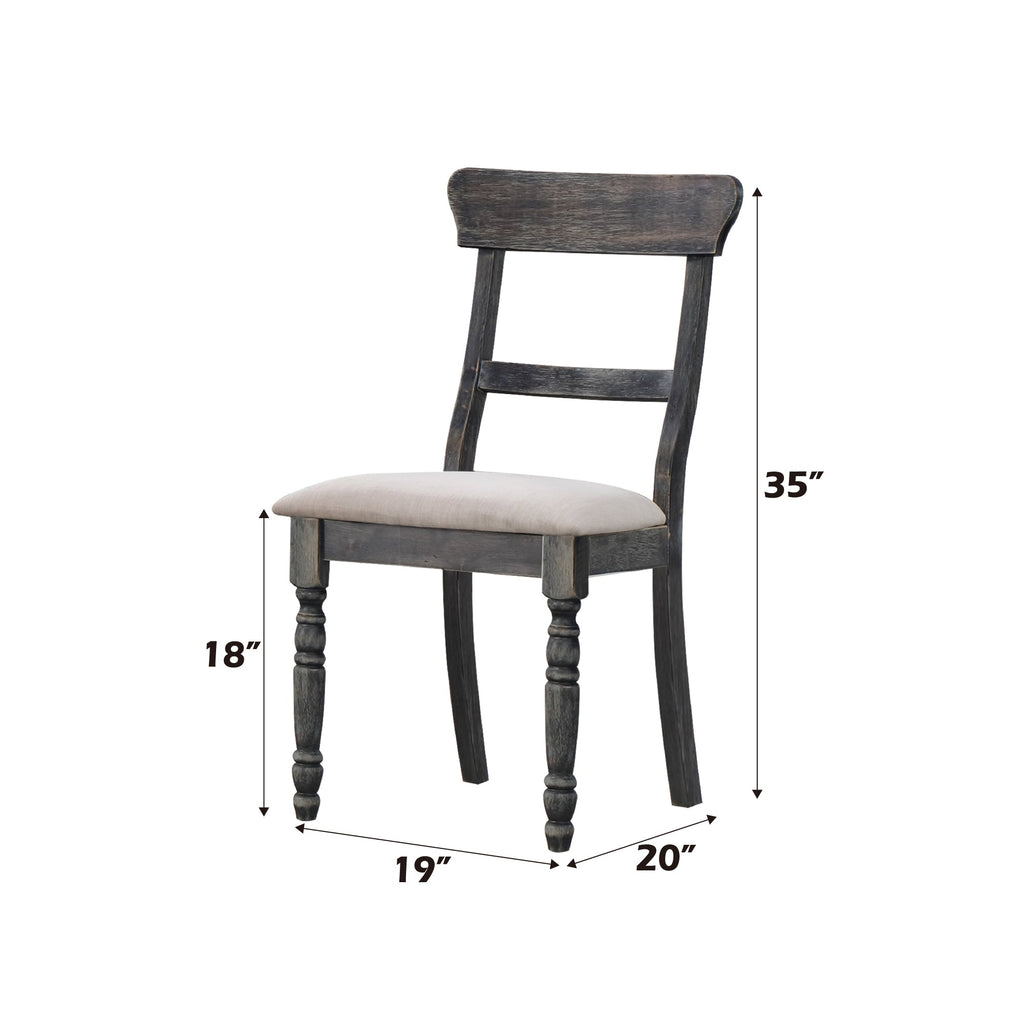 Leventis High-Back Dining Chair