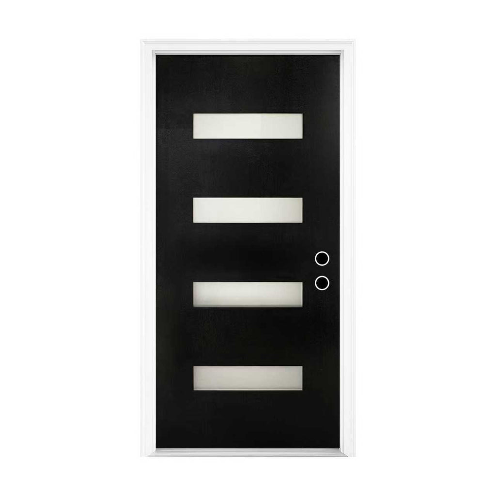 36 x 80 FRP Entry Door Slab with Frosted Glass