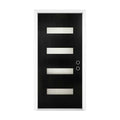 36 x 80 FRP Entry Door Slab with Frosted Glass