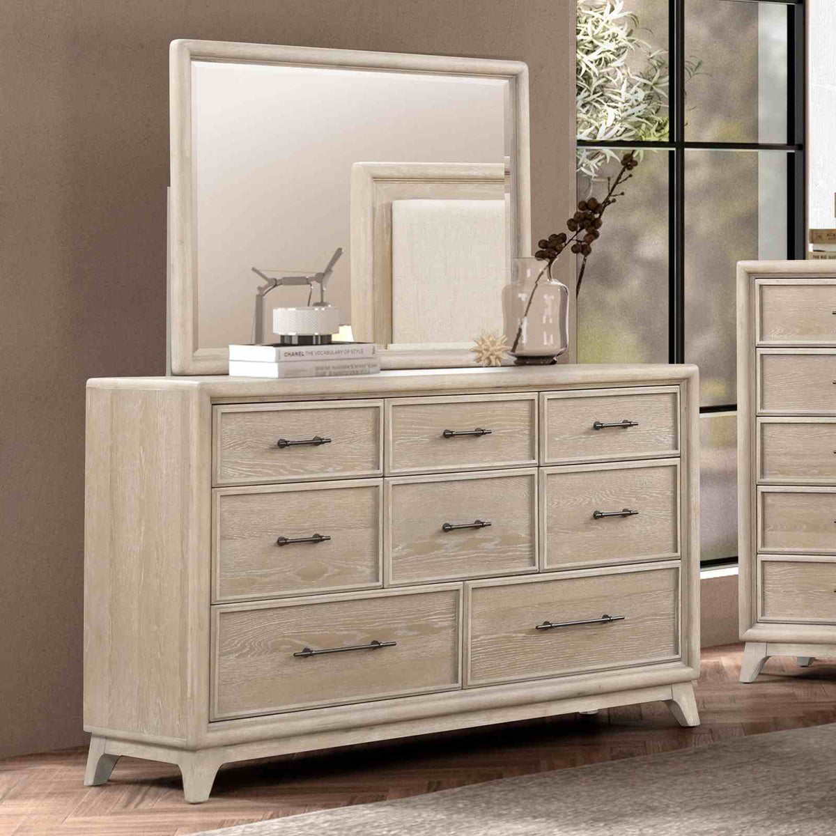 Elegant Oak Dresser